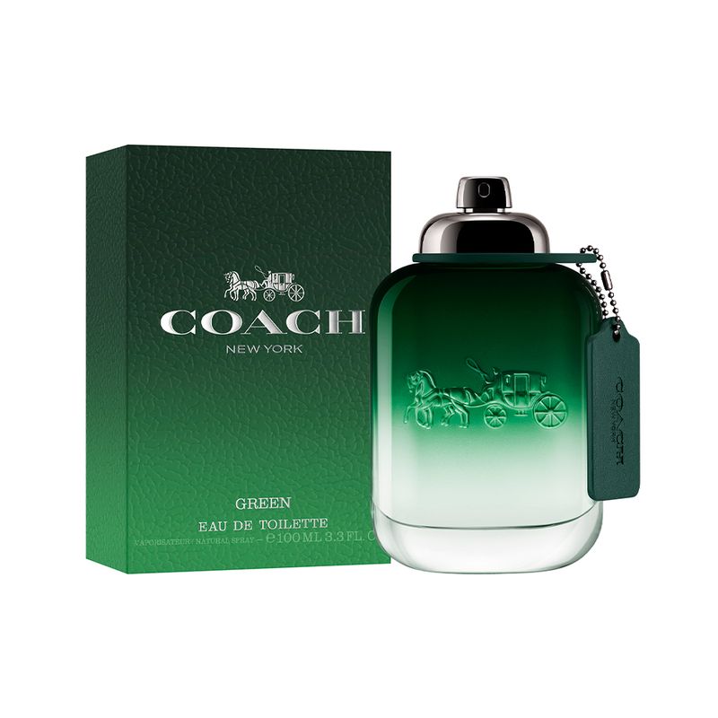 Perfume-Coach-Green-Masculino-Eau-de-Toilette-100-ml-Caixa-e-Frasco
