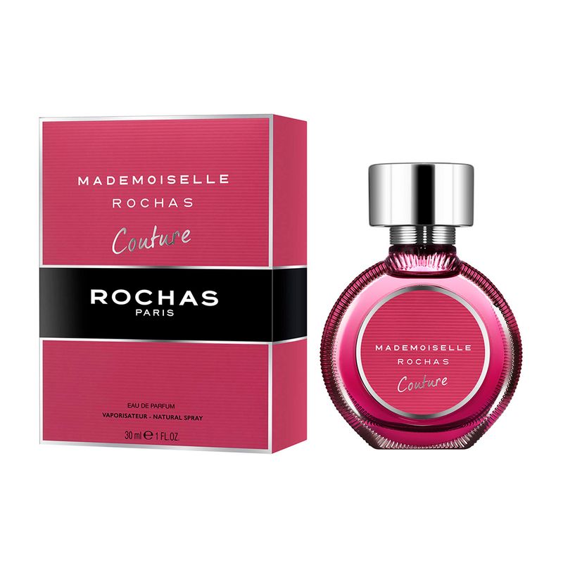 Perfume-Rochas-Madeimoselle-Couture-Feminino-Eau-de-Parfum-30-ml-Caixa-e-Frasco