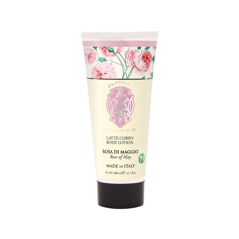 Locao-Hidratante-Corporal-La-Florentina-Rosa-de-Maio-200-ml-Vitrine