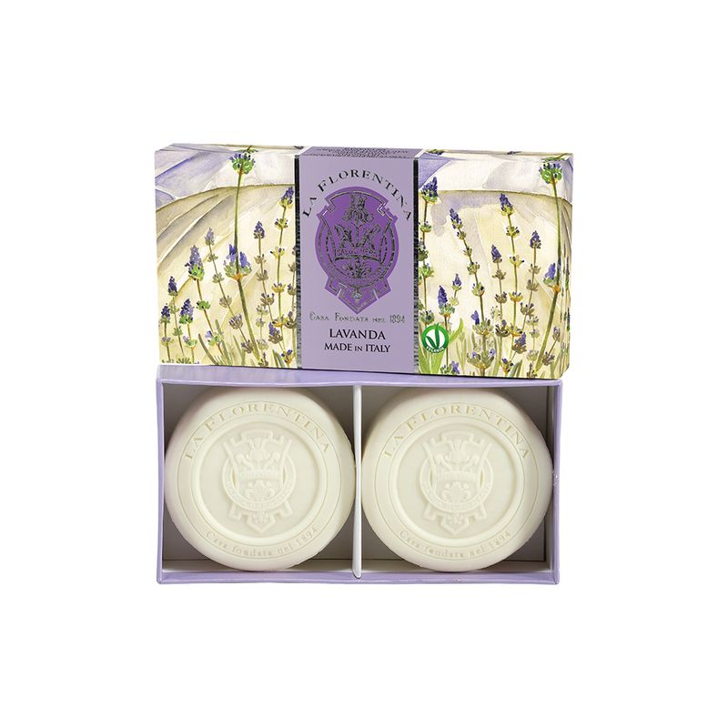 Kit-Sabonete-em-Barra-La-Florentina-Lavanda-2-x-115-g-Vitrine
