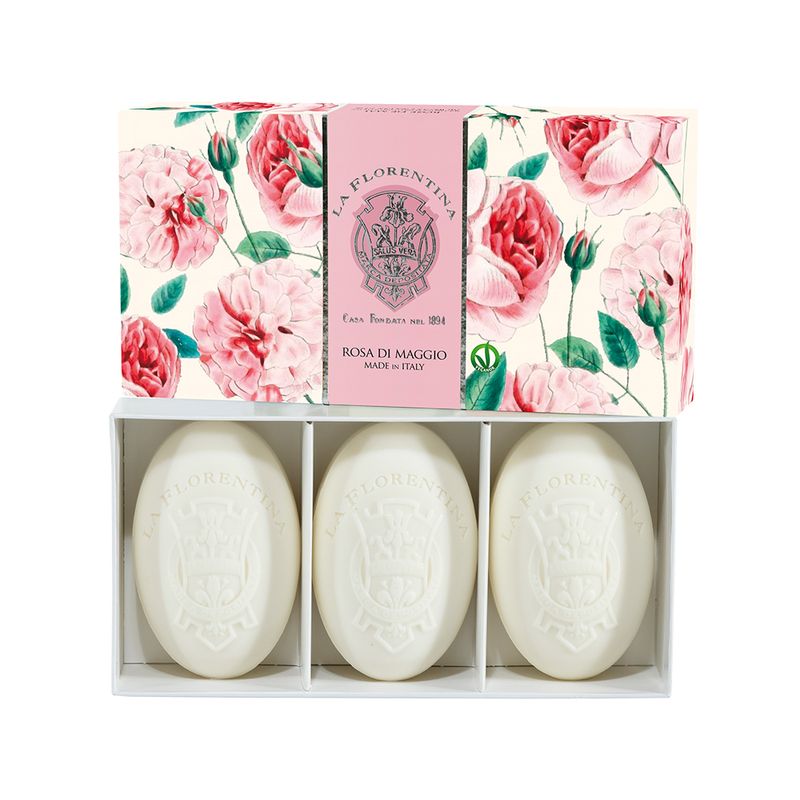 Kit-Sabonete-em-Barra-La-Florentina-Rosas-de-Maio-3-x-150-g-Vitrine