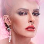 Paleta-de-Blush-Po---Creme-Karen-Bachini-Beauty-Selene-4-Shades-12-g-Modelo-com-Produto-4