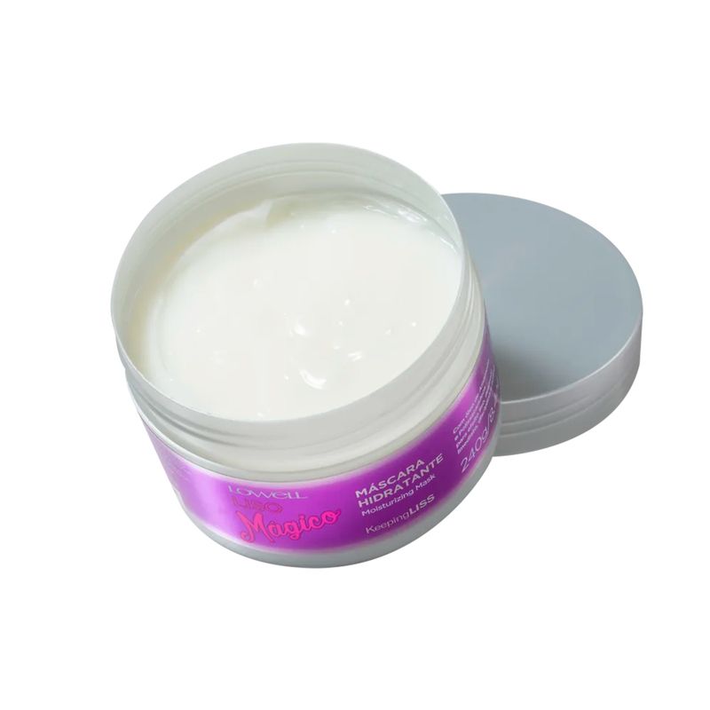 Mascara-de-Hidratacao-Lowell-Liso-Magico-240-g-Produto-Aberto