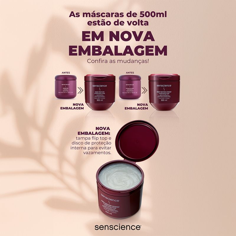 Máscara de Hidratação Senscience Inner Restore Intensif 500 ml