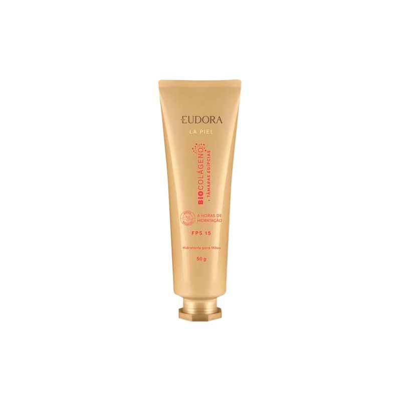 Creme-Hidratante-para-as-Maos-Eudora-La-Peil-Biocolageno---Tamaras-Egipcias-FPS-15-50-g-Vitrine