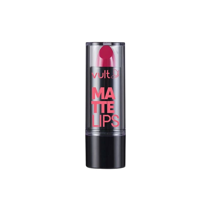 Batom-Cremoso-Matte-Vult-Hidra-Lips-07-Rosa-Fucsia-38-g-Produto-Fechado