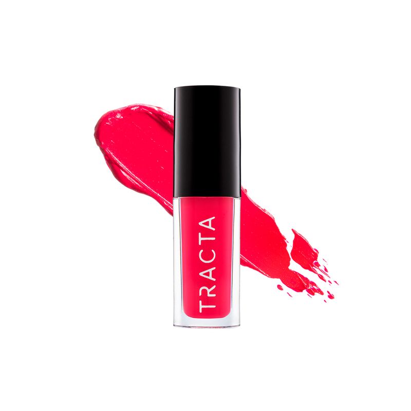 Batom-Liquido-Semi-Matte-Tracta-Soft-Matte-Pretty-4-ml-Produto-e-Textura