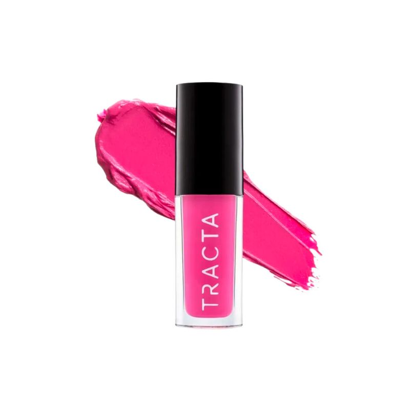 Batom-Liquido-Semi-Matte-Tracta-Soft-Matte-Divine-4-ml-Produto-e-Textura
