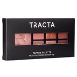 Paleta-2x1-Sombra-e-Blush-Compacta-Tracta-Toffee-7-Shades-Produto-Fechado