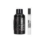 Kit-Perfume-United-Colors-of-Benetton-Man-Black-Intenso-Masculino-Eau-de-Parfum-100-ml---Miniatura-10-ml-Produtos