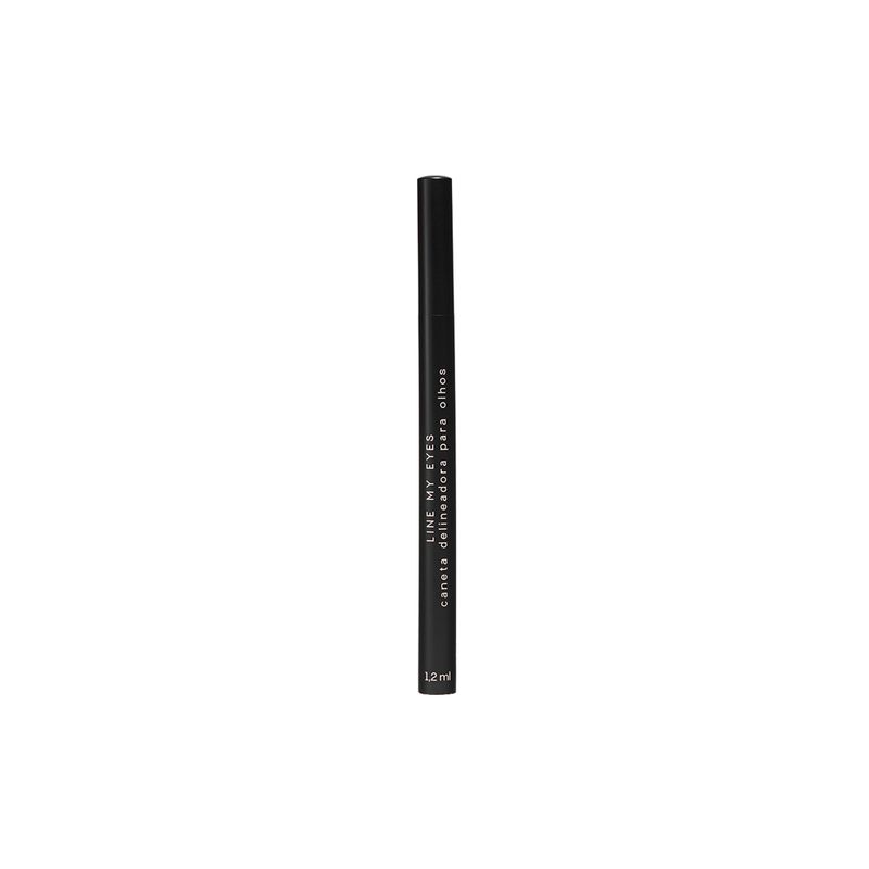 Caneta-Delineadora-Liquida-Matte-Oceane-Line-My-Eyes-Preta-12-ml-Frente