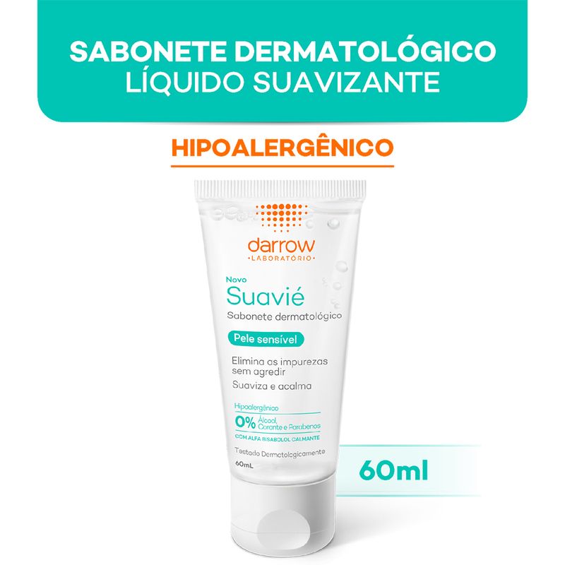 Sabonete-Liquido-Facial-para-Pele-Sensivel-Darrow-Suavie-60-ml-Produto
