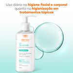 Sabonete-Liquido-Facial-para-Pele-Sensivel-Darrow-Suavie-140-ml-Uso