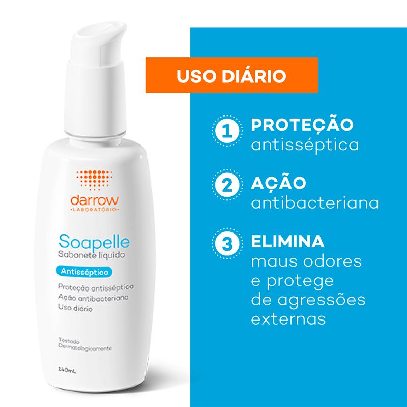Sabonete-Liquido-Corporal-Antsseptico-Darrow-Soapelle-140-ml-Uso