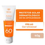 Protetor-Solar-Facial-Darrow-Actine-FPS-60-Cor-Universal-40-g-Produto