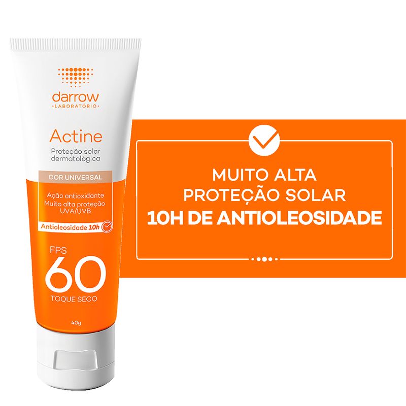 Protetor-Solar-Facial-Darrow-Actine-FPS-60-Cor-Universal-40-g-Banner