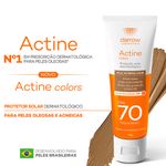 Protetor-Solar-Facial-Darrow-Actine-Colors-FPS70-Pele-Morena-Mais-40-g-Banner