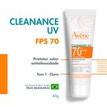 Protetor-Solar-Facial-Avene-Cleanance-UV-FPS-70-Tom-1-Claro-40-g-Banner