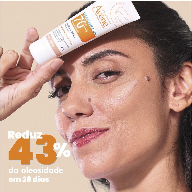 Protetor-Solar-Facial-Avene-Cleanance-UV-FPS-70-Tom-2-Medio-40-g-Pesquisa