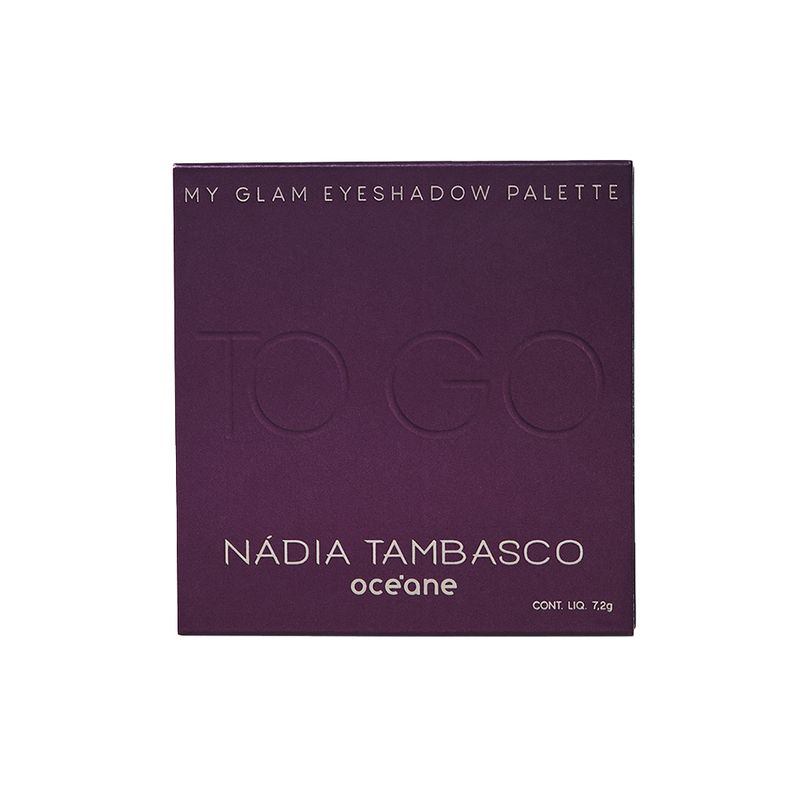 Paleta-de-Sombras-Oceane-Nadia-Tambasco-To-Go-My-Glam-72-g-Produto-Fechado