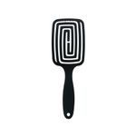 Escova-para-Desembaracar-Oceane-Vent-Brush-Preta-Frente
