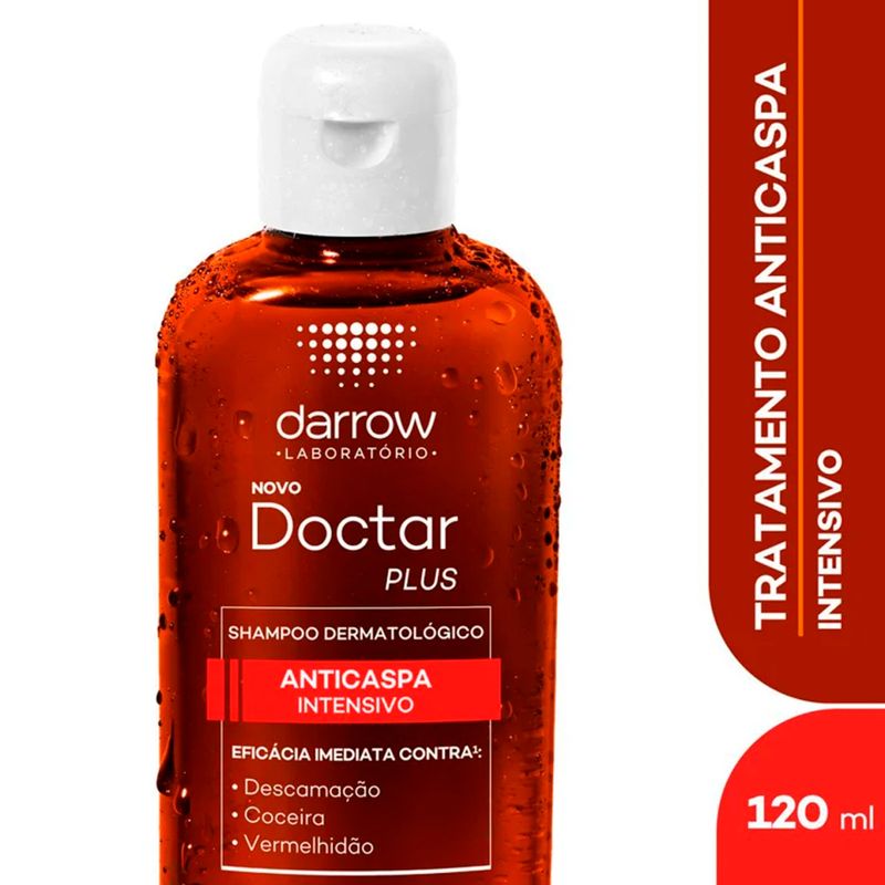 Shampoo-Darrow-Doctar-Plus-Anticaspa-120-ml-Produto