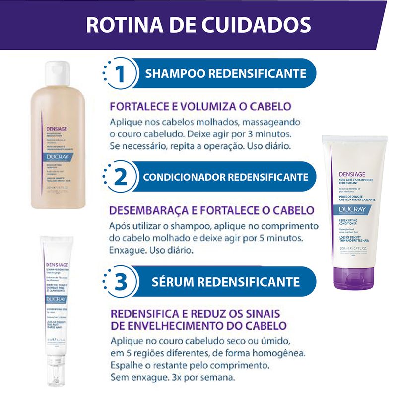 Condicionador-Ducray-Densiage-Antienvelhecimento-200-ml-Rotina