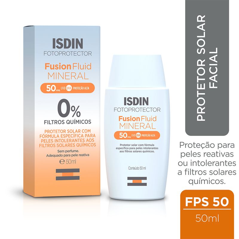 protetor-solar-facial-isdin-fotoprotector-fusion-fluid-mineral-fps-50-50-ml