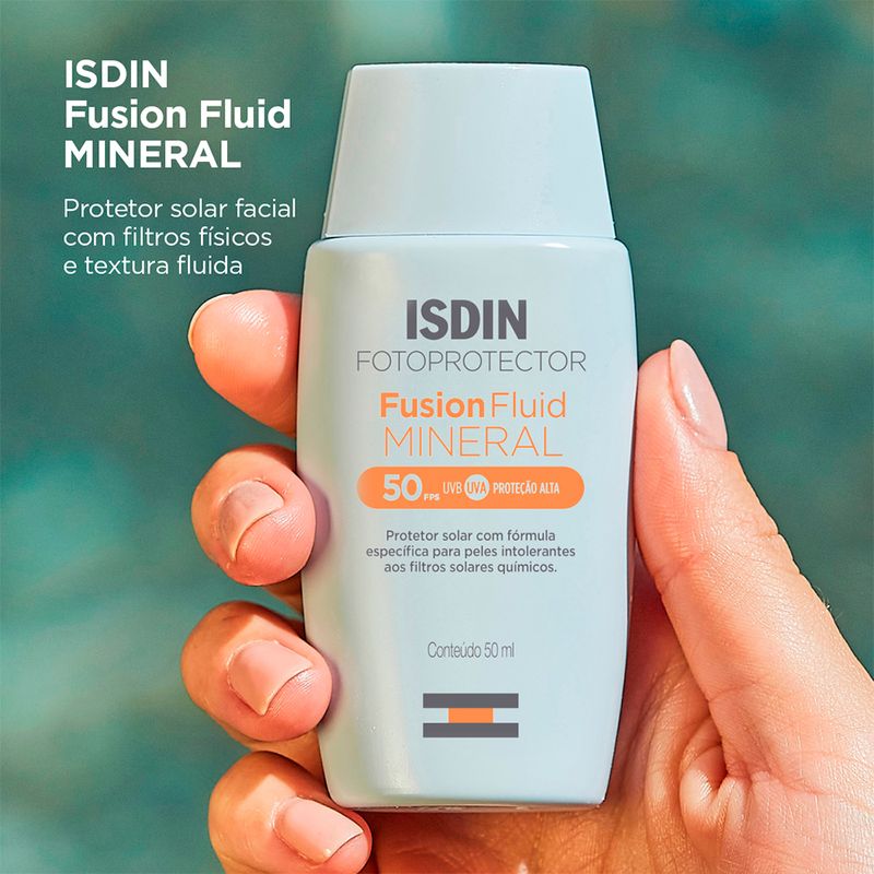 protetor-solar-facial-isdin-fotoprotector-fusion-fluid-mineral-fps-50-50-ml