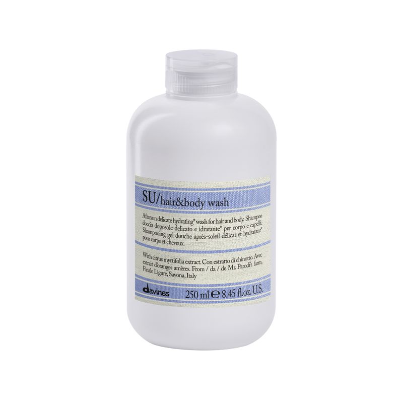 Shampoo-Davines-Essential-Haircare-SU-Hair-Body-Wash-250-ml-Vitrine