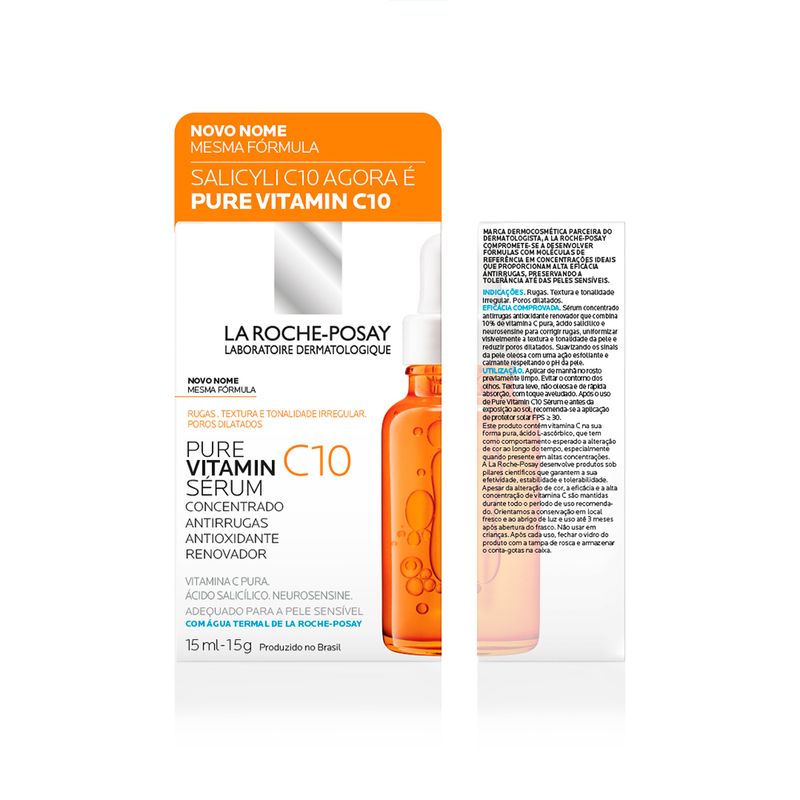 Serum-Facial-Anti-idade-La-Roche-Posay-Vitamina-C-Pure-Vitamin-C10-15-ml-Cartucho