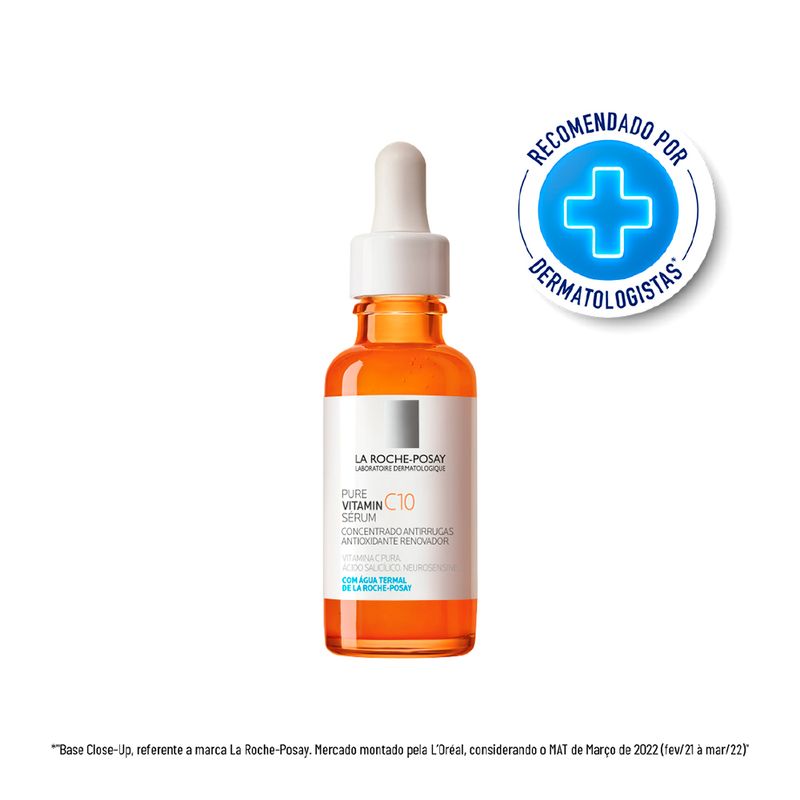 Sérum Facial Anti-idade La Roche-Posay Vitamina C Pure Vitamin C10 30 ml