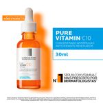 Serum-Facial-Anti-idade-La-Roche-Posay-Vitamina-C-Pure-Vitamin-C10-30-ml-Descritivo