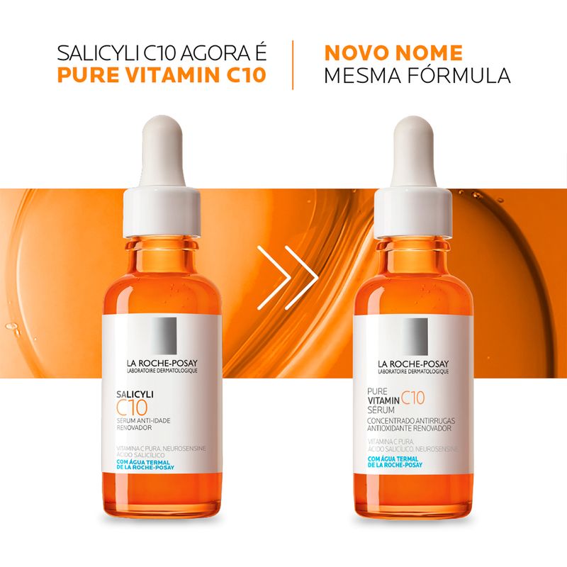 Serum-Facial-Anti-idade-La-Roche-Posay-Vitamina-C-Pure-Vitamin-C10-30-ml-Nova-Embalagem