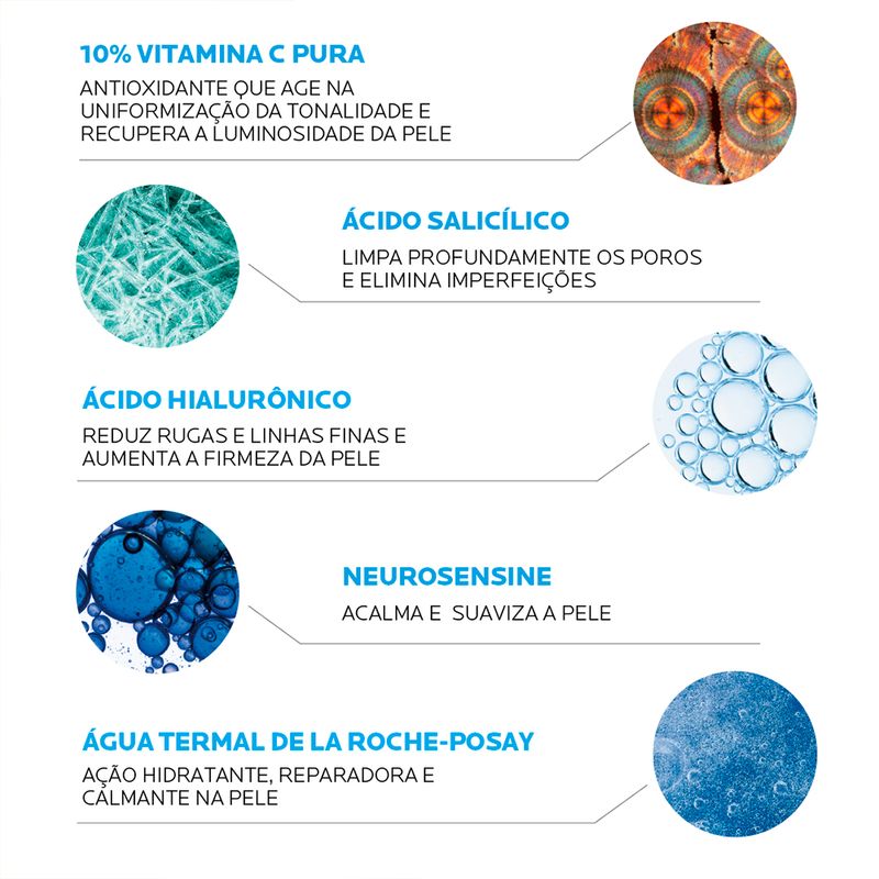 Serum-Facial-Anti-idade-La-Roche-Posay-Vitamina-C-Pure-Vitamin-C10-30-ml-Ativos