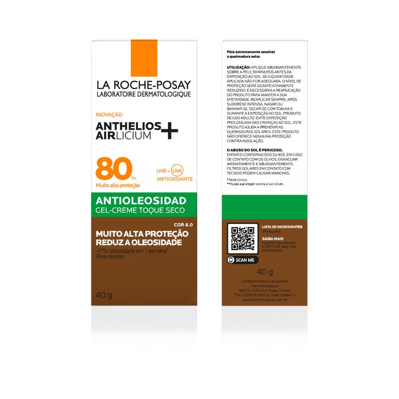 Protetor-Solar-Facial-Antioleosidade-La-Roche-Posay-Anthelios-Airlicium-FPS-80-6-0-40-g-Cartucho