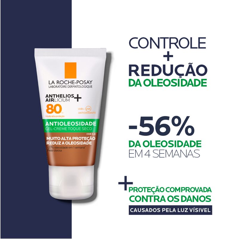 Protetor-Solar-Facial-Antioleosidade-La-Roche-Posay-Anthelios-Airlicium-FPS-80-5-0-40-g-Produto