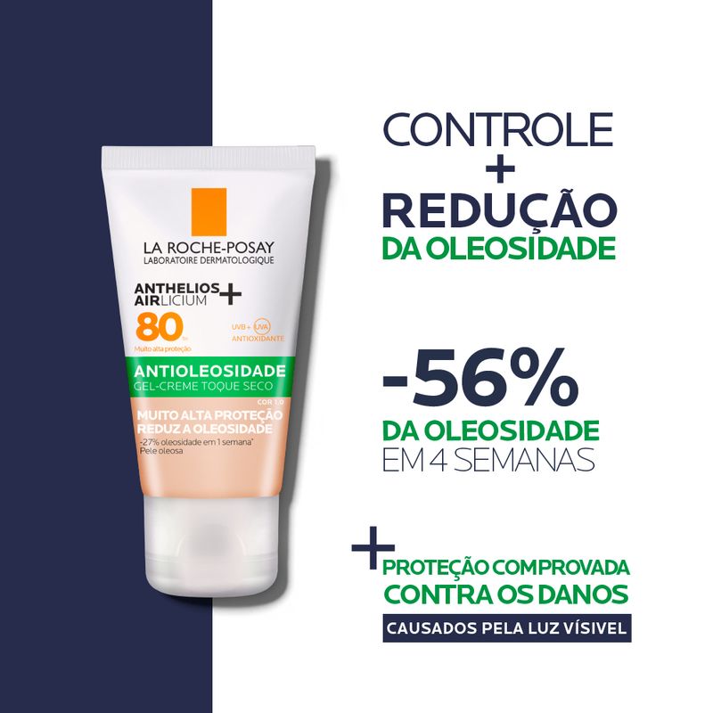 Protetor-Solar-Facial-Antioleosidade-La-Roche-Posay-Anthelios-Airlicium-FPS-80-1-0-40-g-Produto