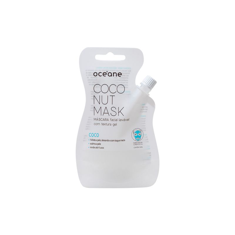 Mascara-Facial-Oceane-Coco-Nut-Mask-35-ml-Vitrine