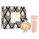 Kit-Perfume-Paco-Rabanne-Olympea-Solar-Intense-Feminino-Eau-de-Parfum-80-ml---Creme-Corporal-100-ml-Vitrine