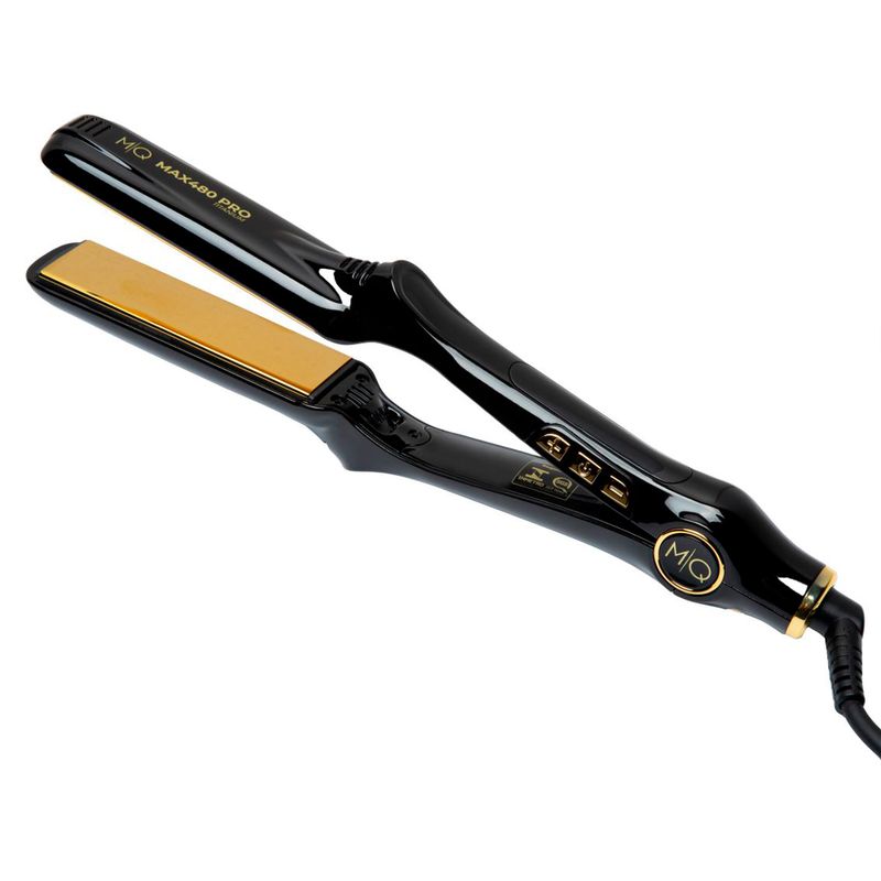 Chapinha-de-Cabelo-MQ-Professional-Max480-Pro-Titanium-485°F-Preta-Bivolt-Vitrine