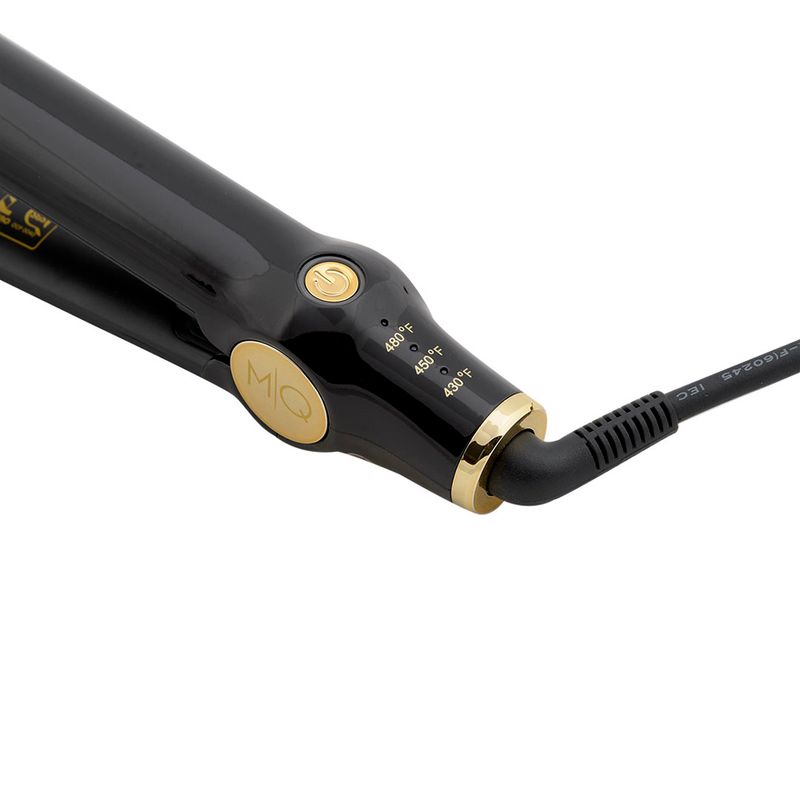 Chapinha-de-Cabelo-MQ-Professional-Max480-Slim-Titanium-480°F-Preta-Bivolt-Detalhe