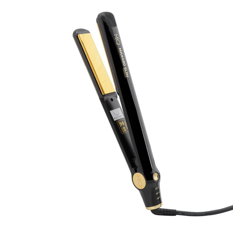 Chapinha-de-Cabelo-MQ-Professional-Max480-Slim-Titanium-480°F-Preta-Bivolt-Detalhe-dois