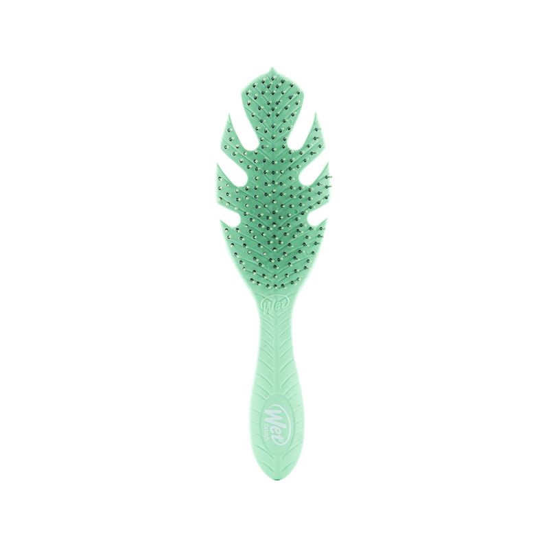 Escova-para-Desembaracar-Wetbrush-Go-Green-Folha-Verde-Vitrine