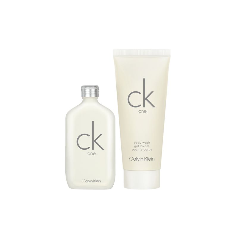 Kit-Calvin-Klein-CK-One-Unissex-Eau-de-Toilette-50-ml---Gel-de-Banho-100-ml