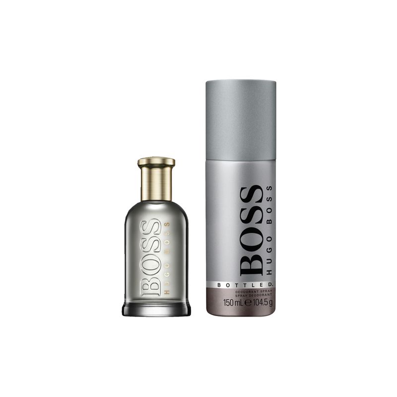 Kit-Hugo-Boss-Bottled-Masculino-Eau-de-Parfum-50-ml---Desodorante-150-ml