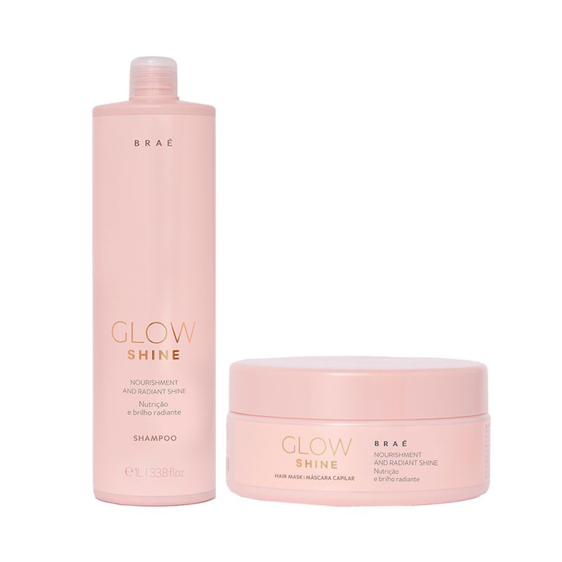 Kit-Brae-Glow-Shine---Shampoo-250-ml---Mascara-200-g
