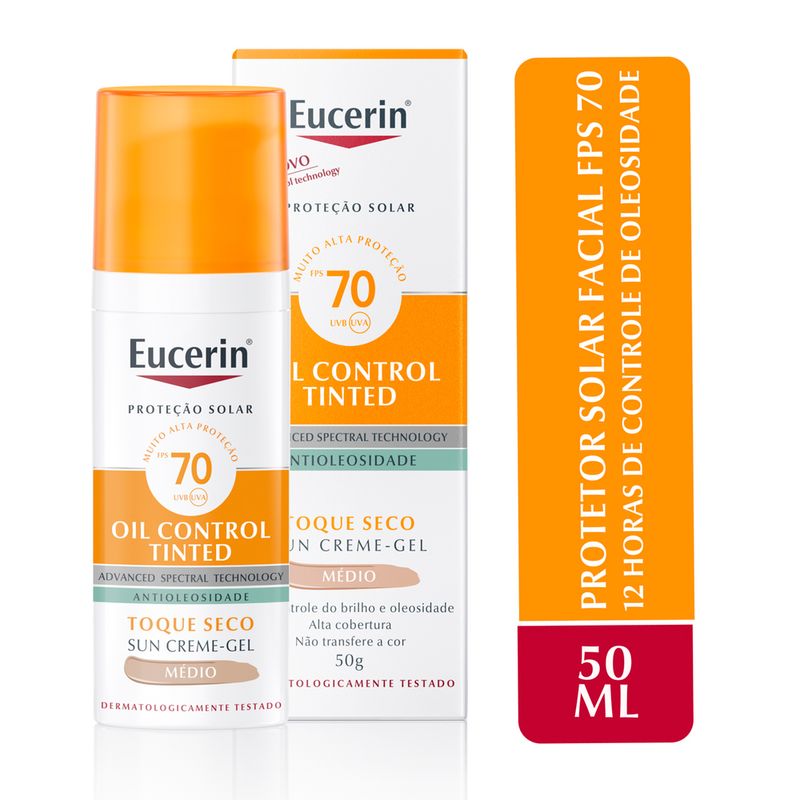 Protetor-Solar-Facial-Antioleosidade-Eucerin-Sun-Oil-Control-Medio-FPS-70-50-ml