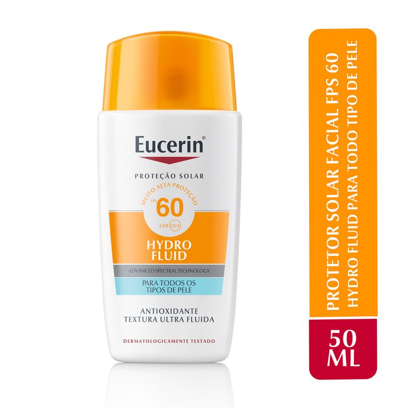 Protetor-Solar-Facial-Eucerin-Hydro-Fluid-FPS-60-50-ml