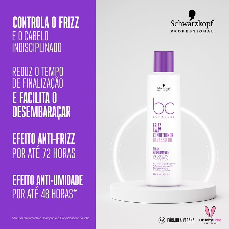 Condicionador-Schwarzkopf-Professional-Bonacure-Frizz-Away-200-ml